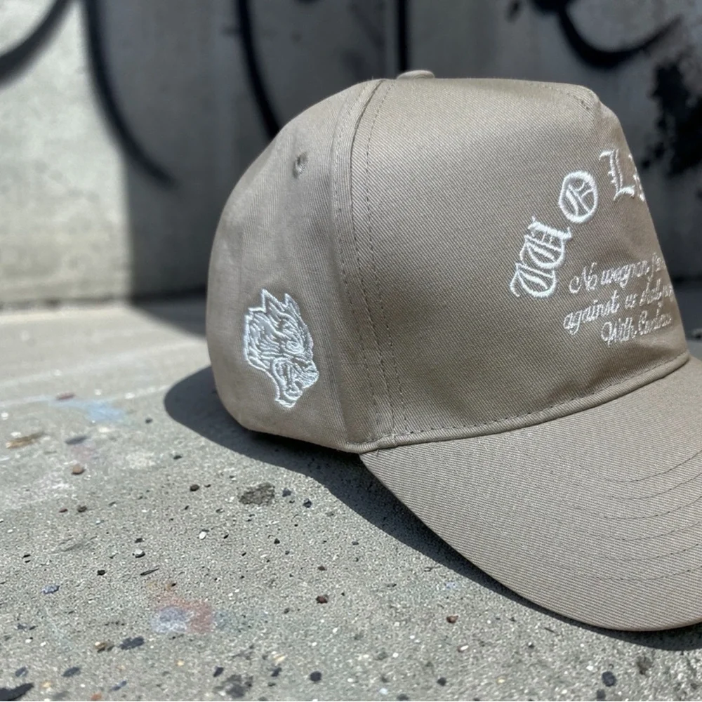 Darc Sport Wolves limited edition 149 out of 500 taupe hat